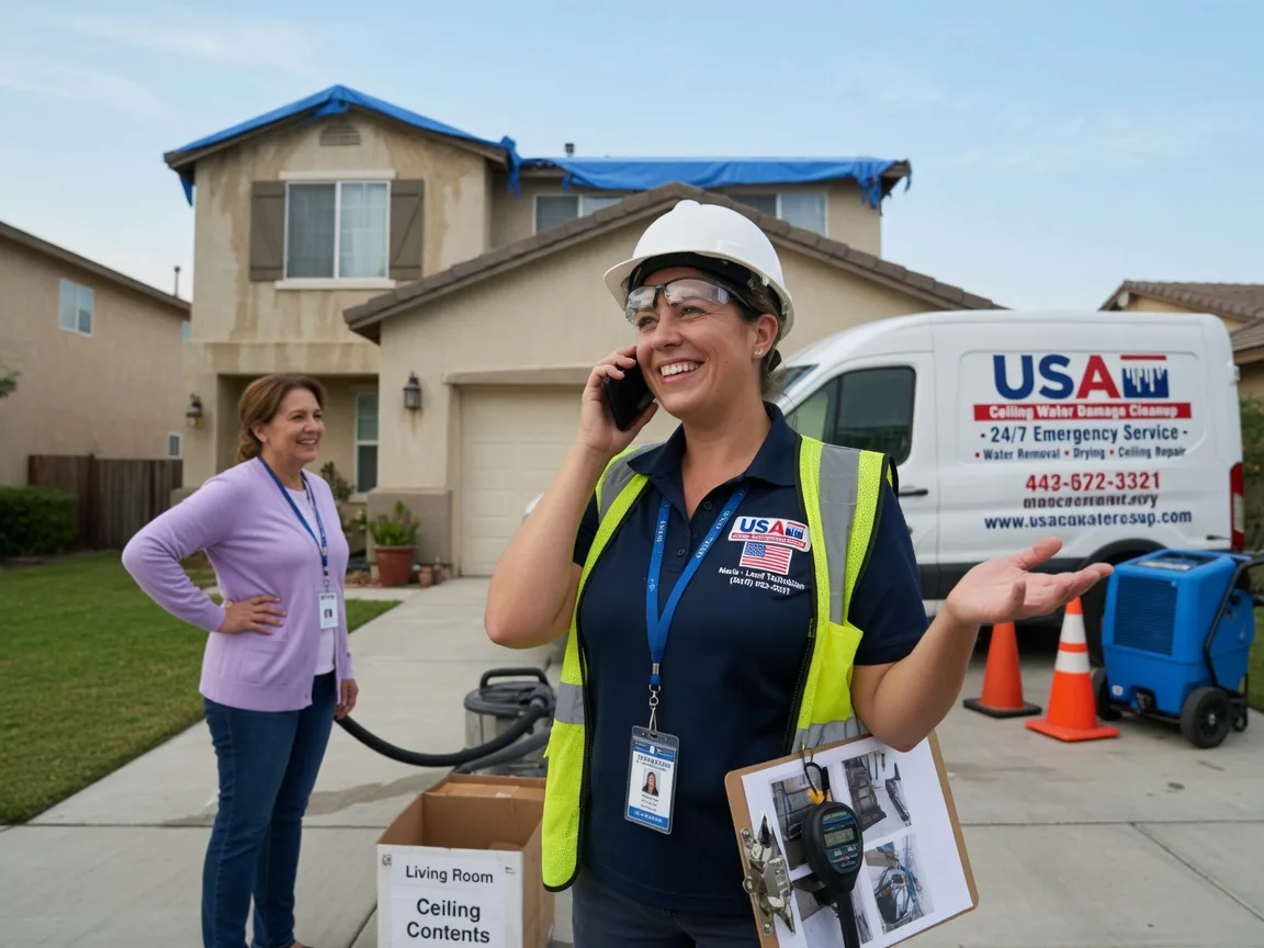 Ceiling Water Damage Restoration Ferris, TX FAQs